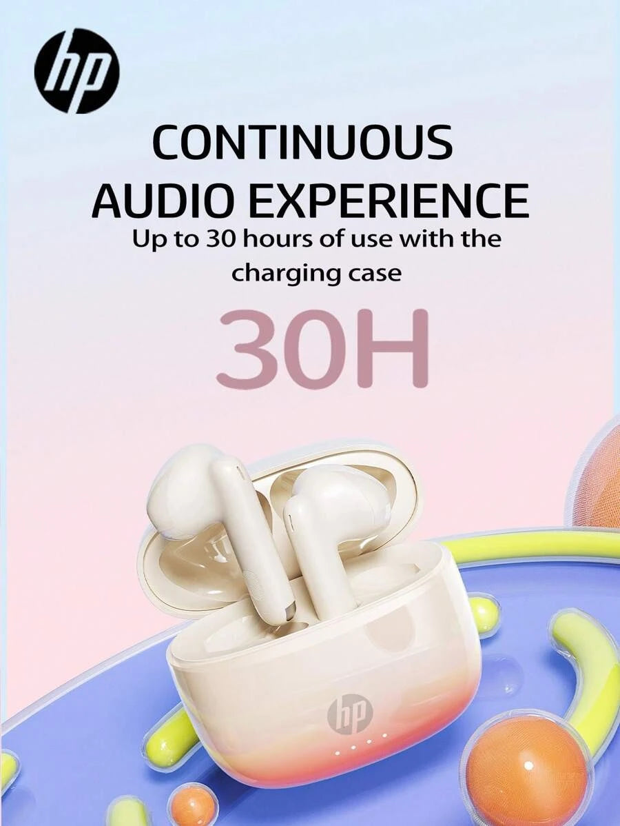 HP H10J Wireless Bluetooth Headphones 2025 New Model Ultra-Long Battery Life High Power Gradient Color grape green