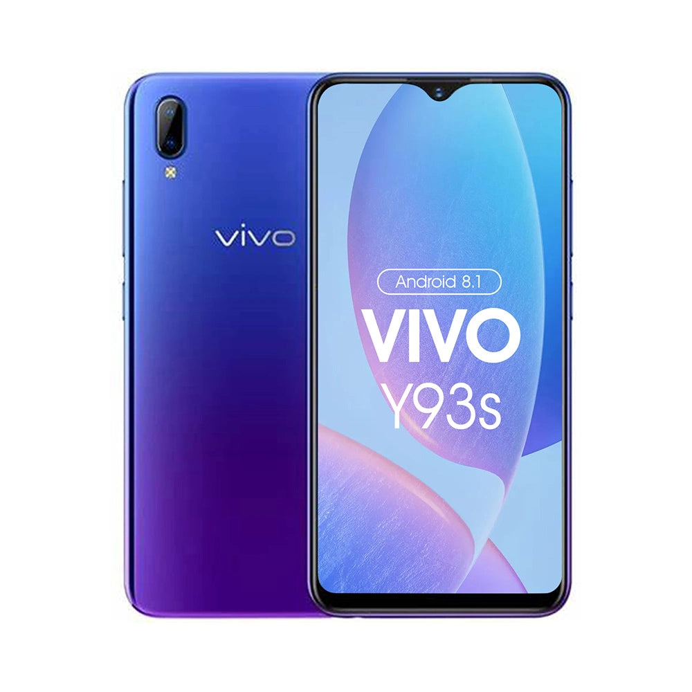 Vivo Y93S Smartphone Black , Jumia Express! 6.2" Display, Dual SIM, Black Mobile Phone-COD