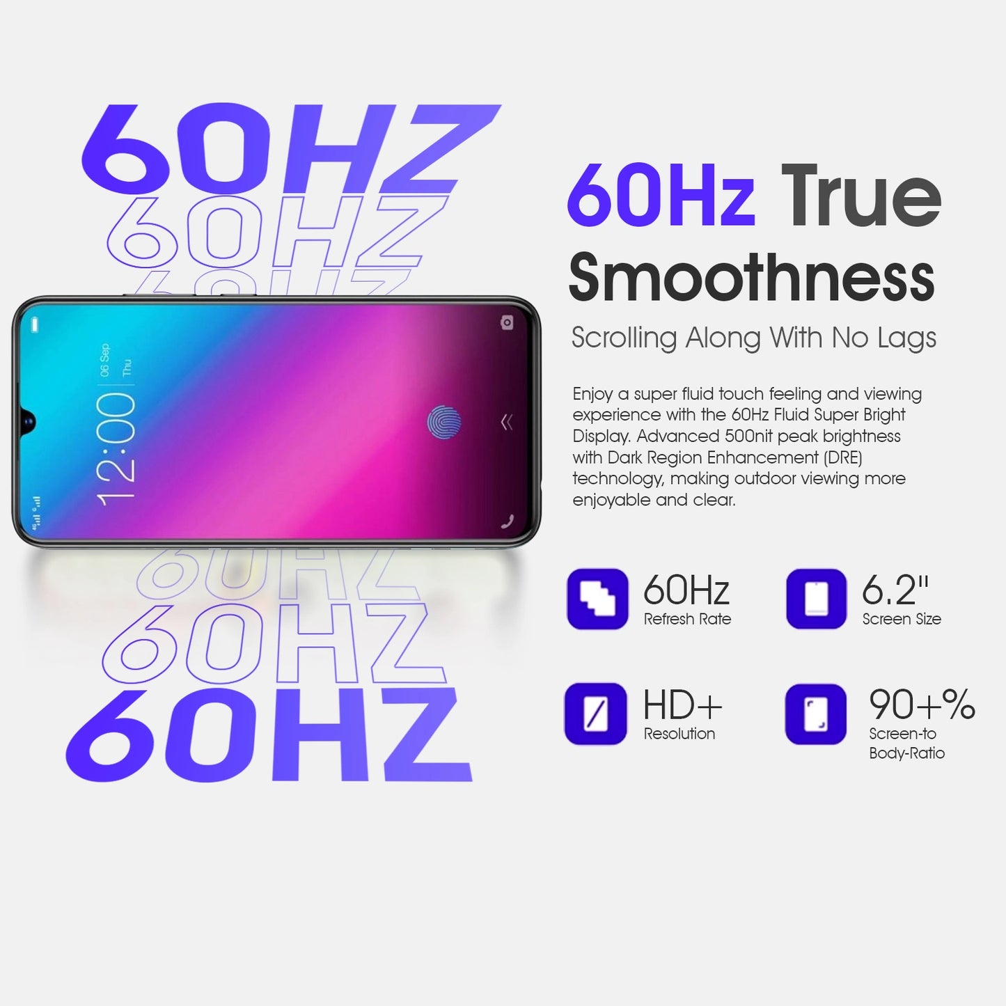 Vivo Y93S Smartphone Black , Jumia Express! 6.2" Display, Dual SIM, Black Mobile Phone-COD