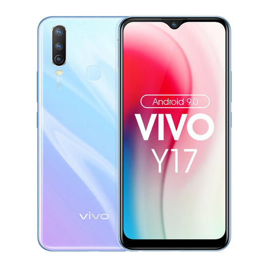 Vivo Y17 Smartphone Blue , Jumia Express! 6.2" Display, Dual SIM, Black Mobile Phone-COD