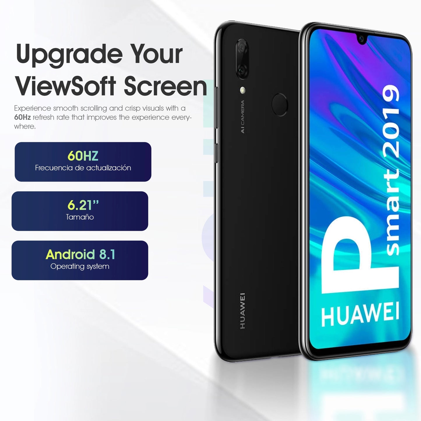HUAWEI P Smart 2019 Smartphone Black – Jumia Express! 6.21" FHD+ Display | |128GB ROM + 4GB RAM | Fingerprint Smartphone - COD